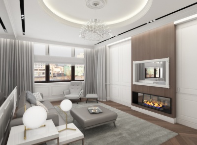 2 Комнаты, Городская, Аренда, Улица Погодинская, Listing ID 3464, Москва, Россия,