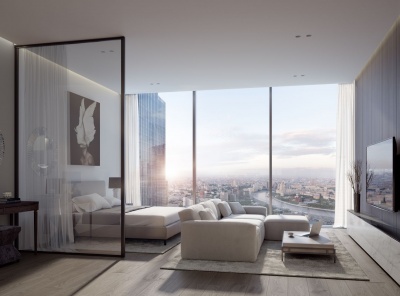 1 Комнаты, Городская, Продажа, 1-й Красногвардейский проезд, Listing ID 5520, Москва, Россия,