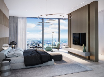 1 Комнаты, Городская, Продажа, Пресненская набережная, Listing ID 5927, Москва, Россия,