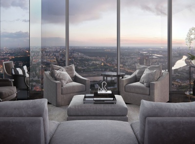 3 Комнаты, Городская, Продажа, 1-й Красногвардейский проезд, Listing ID 6007, Москва, Россия,